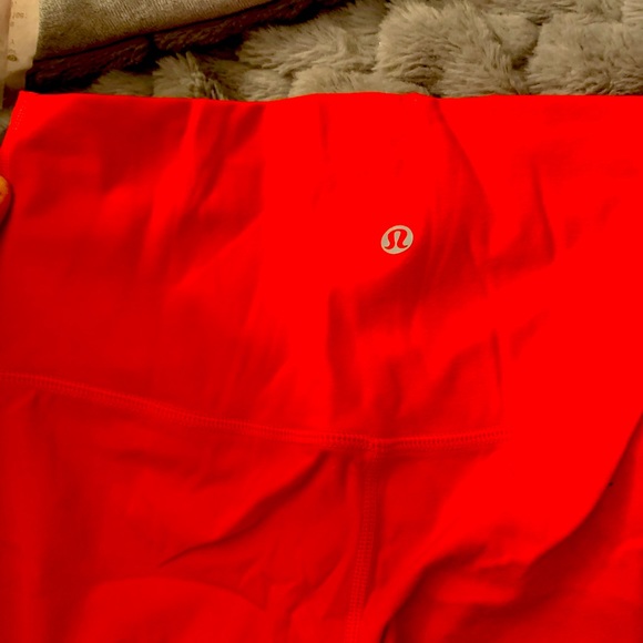 lululemon athletica Other - Red Lululemon Leggings